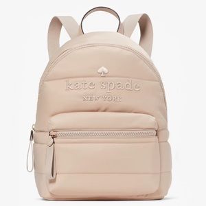 Kate Spade ♠️ Ella ksnyl puffy backpack